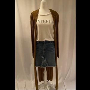 FREE PEOPLE DUSTER-LENGTH CARDI